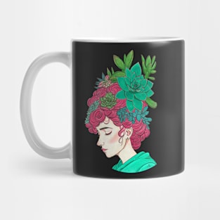 Grow positive thoughts | Pink Mug